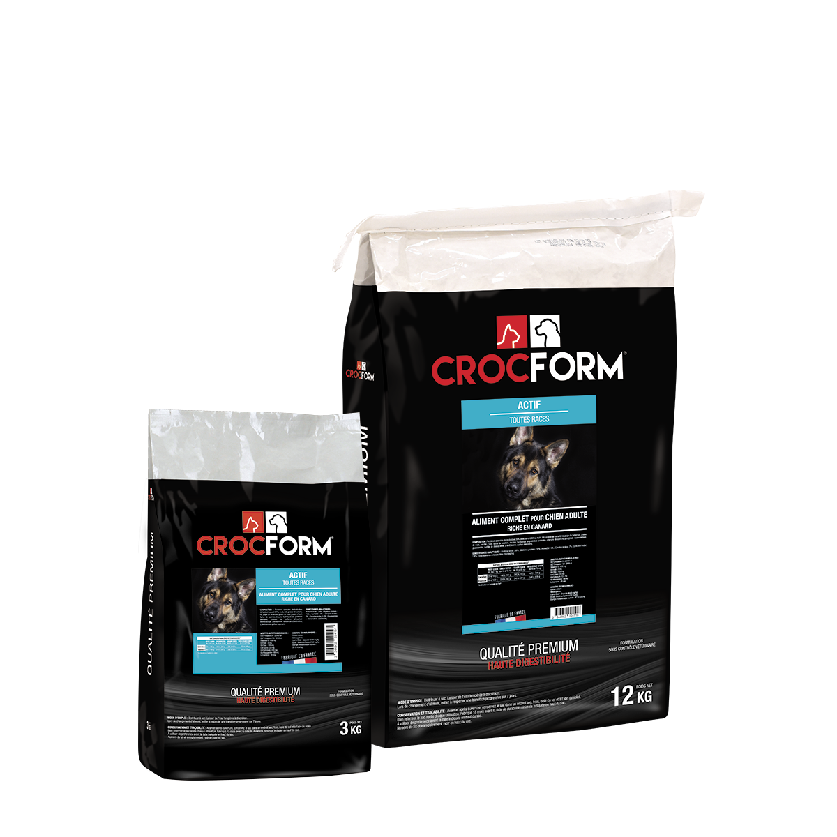 ALIMENT CROQUETTES CHIEN CROCFORM PREMIUM ACTIF ALIMENT CROQUETTES CHIEN CROCFORM PREMIUM ACTIF