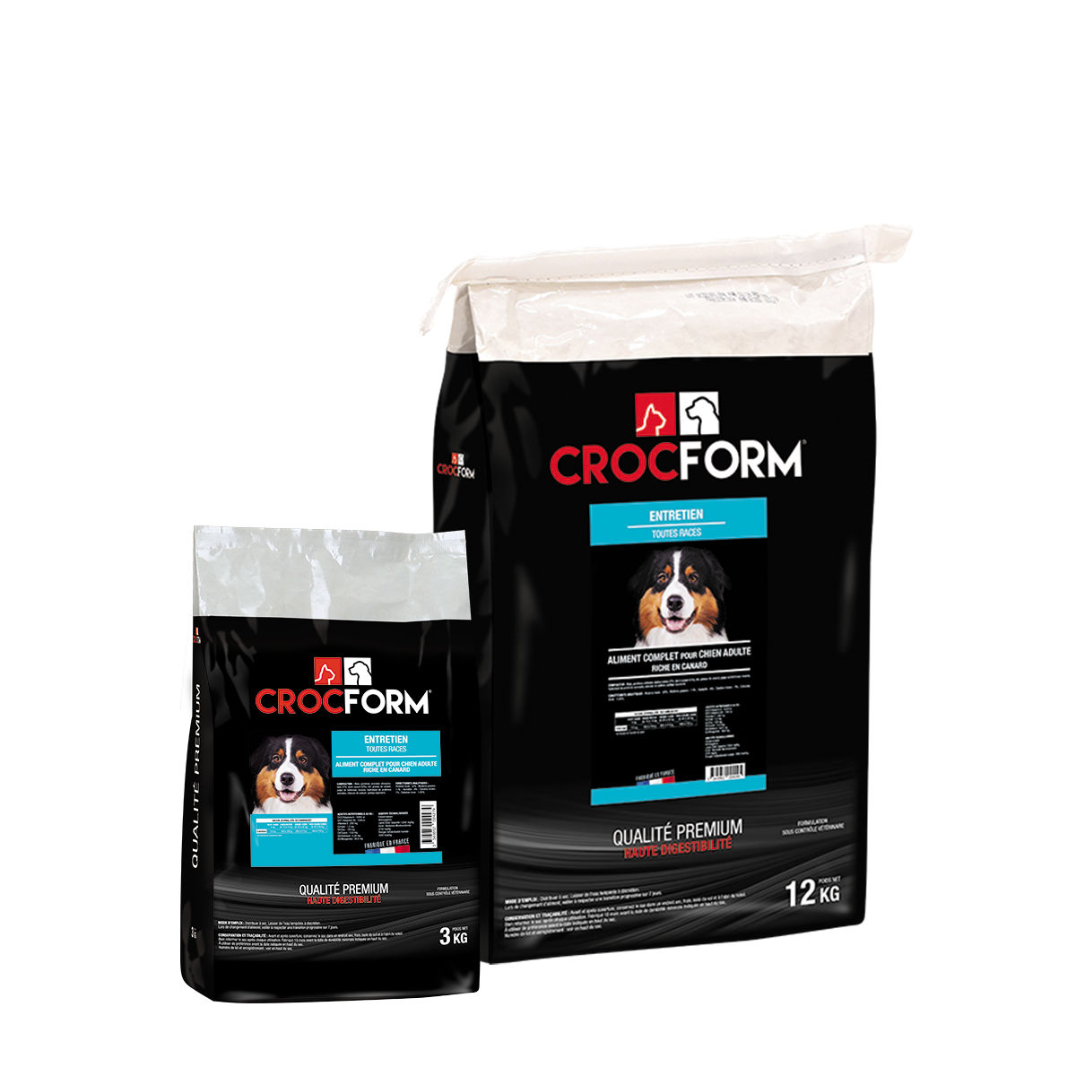ALIMENT CROQUETTES CHIEN CROCFORM PREMIUM ENTRETIEN