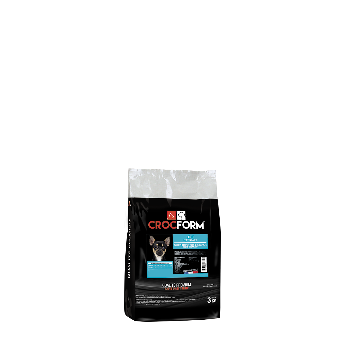 ALIMENT CROQUETTES CHIEN CROCFORM PREMIUM LIGHT ALIMENT CROQUETTES CHIEN CROCFORM PREMIUM LIGHT
