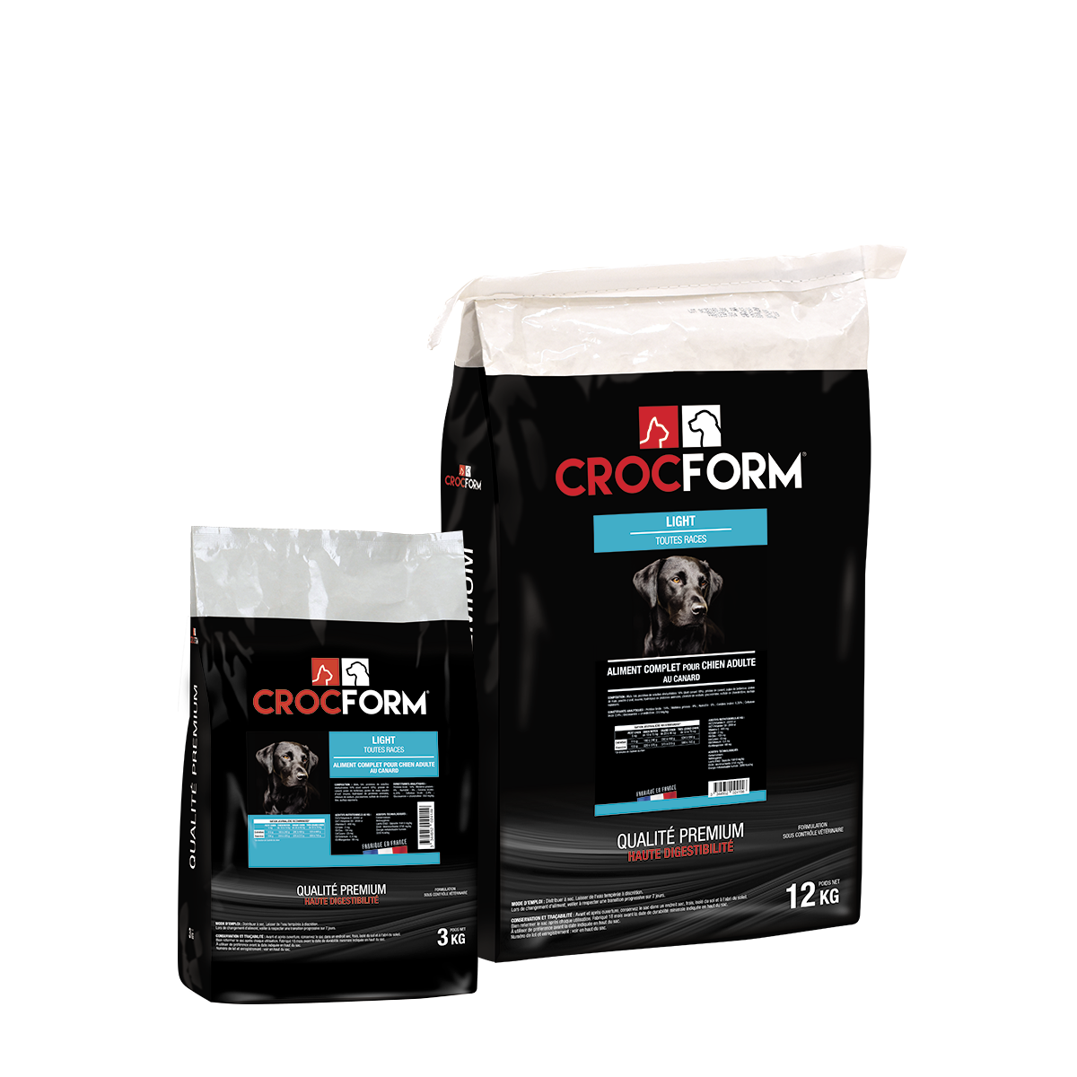 ALIMENT CROQUETTES CHIEN CROCFORM PREMIUM LIGHT ALIMENT CROQUETTES CHIEN CROCFORM PREMIUM LIGHT